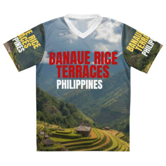 Philippines Banaue Rice Terraces unisex sports jersey