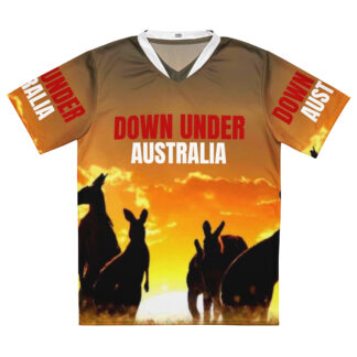 Down Under Australia unisex sports jersey