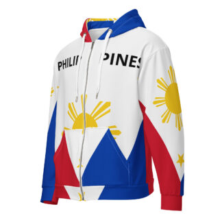 PHILIPPINES Unisex zip hoodie