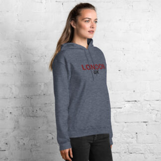 LONDON Embroidered Unisex Hoodie