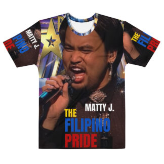 Matt J BGT FILIPINO PRIDE Souvenir t-shirt